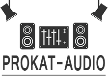 Логотип компании «Prokat-Audio» - аренда звукового и светового оборудования